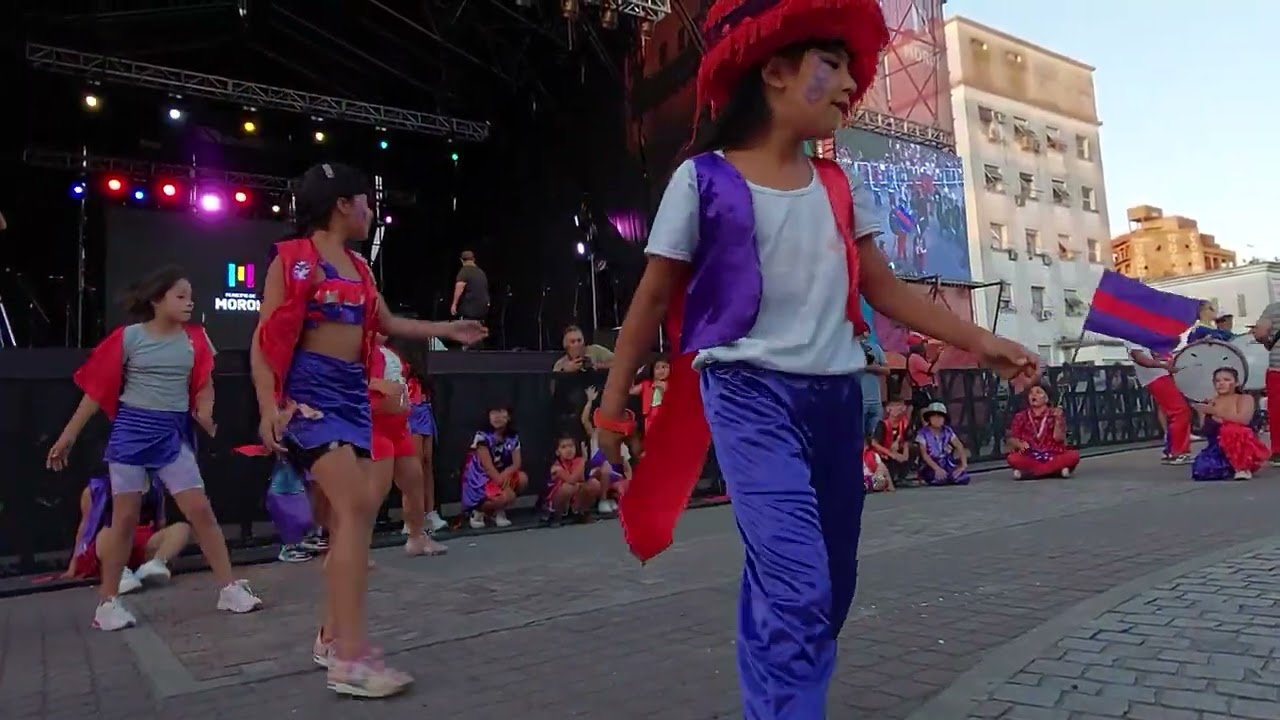 Presentación Murga Los Gardelitos en Escenario a Cielo Abierto en Morón - 20/02/2023
