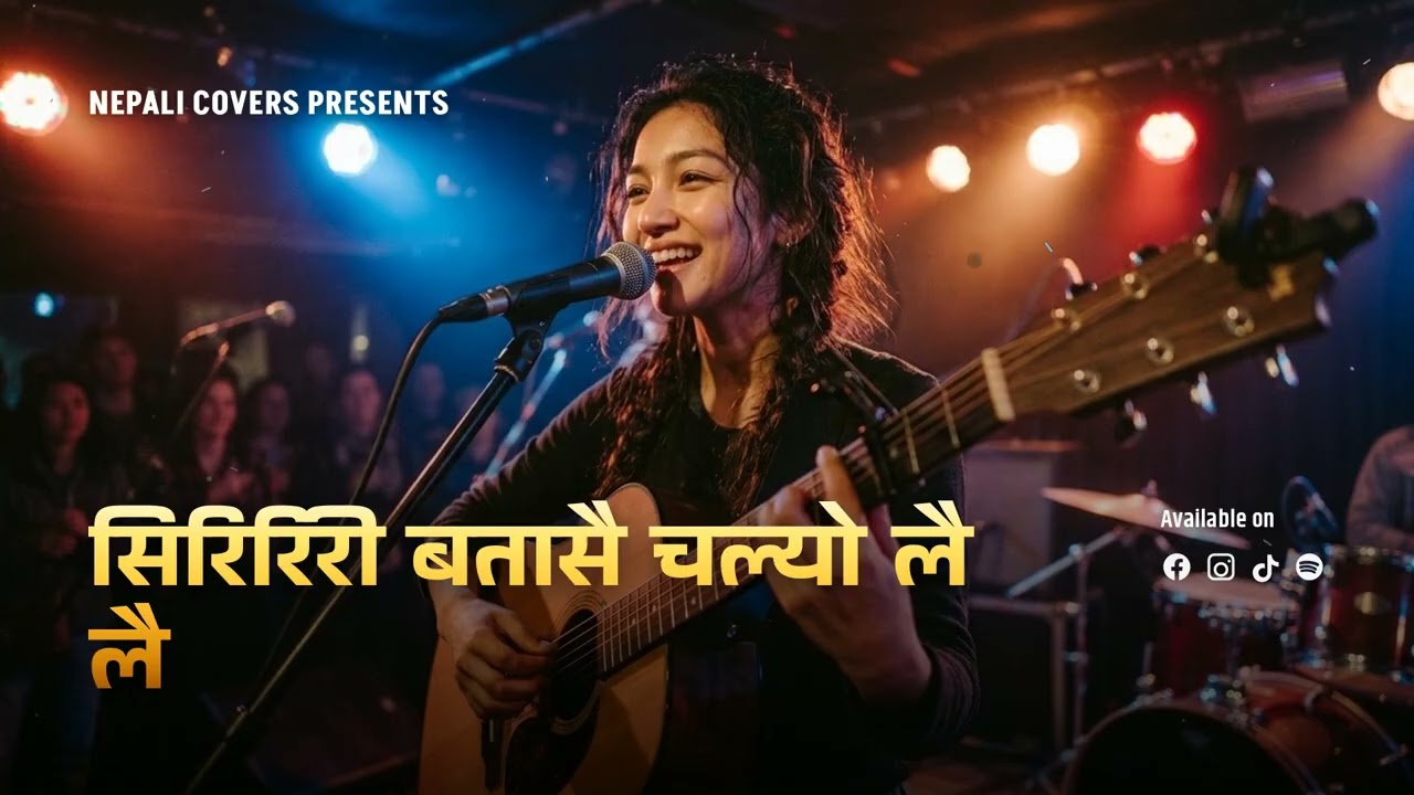 Siririri Batasai Chalyo Lai Lai (सिरिरिरी बतासै चल्यो) | Nepali AI Cover | NepaliAiCovers