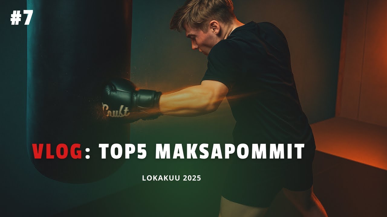TOP5 maksapommit | Valmentaja Tuure Mutasen suosikit | Vlog7