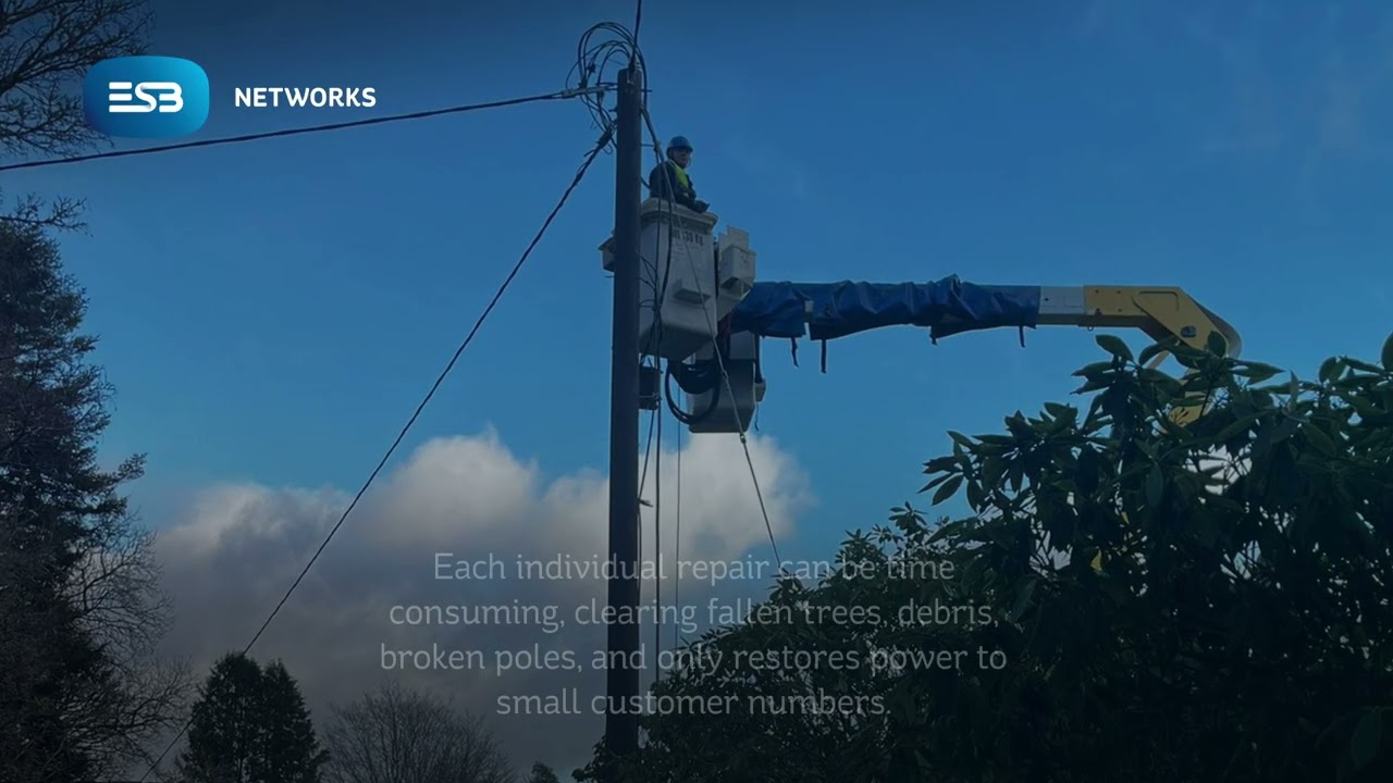 How we restore power to our customers during large weather events
