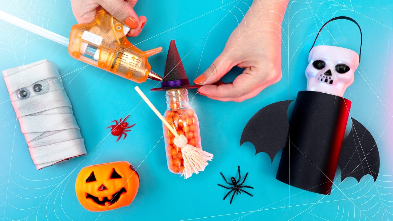 👻 8 IDEIAS CRIATIVAS PARA O HALLOWEEN 🎃 Bolinho Aranha, Brigadeiro  Rato, Múmia, Morcego, Fantasma