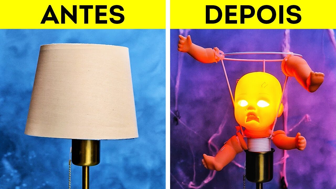 Pegadinhas e ideias de decoração de última hora para o Halloween