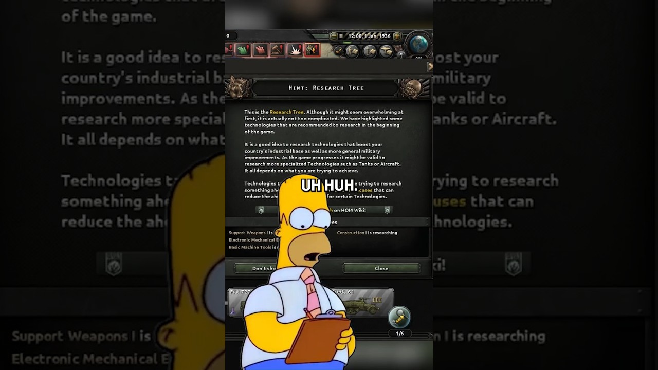 First time playing the tutorial be like | HOI4