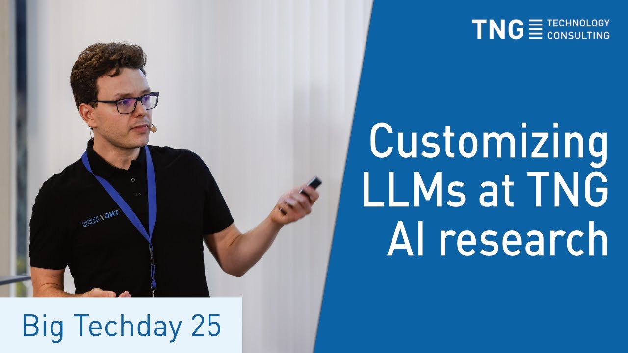 Big Techday 25: Tales from the machinery room - Customizing LLMs @TNG AI research - Klemm & Reiss
