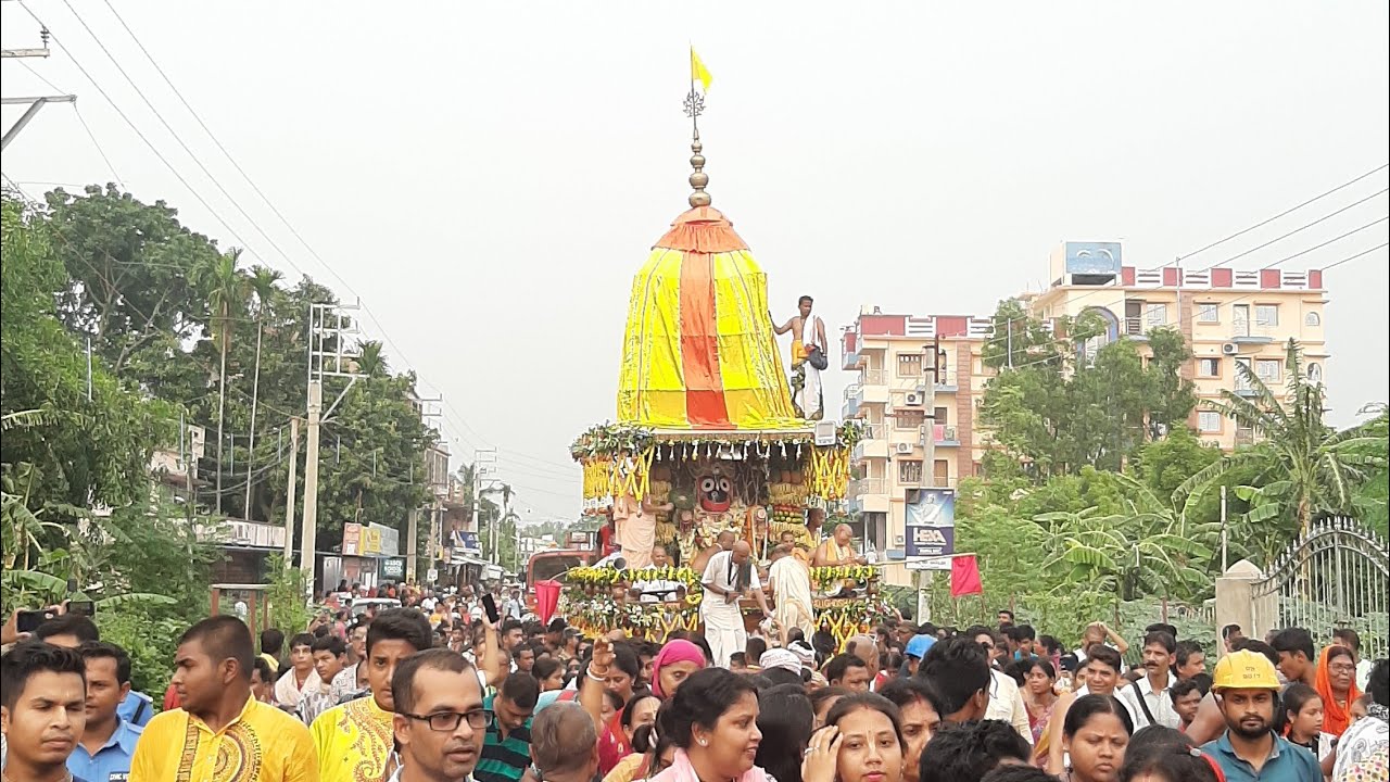 Jagannath Rath Yatra 2023 |जगन्नाथ रथ यात्रा | #hindutemple #Mayapur Iskcon #sandip sarkar .