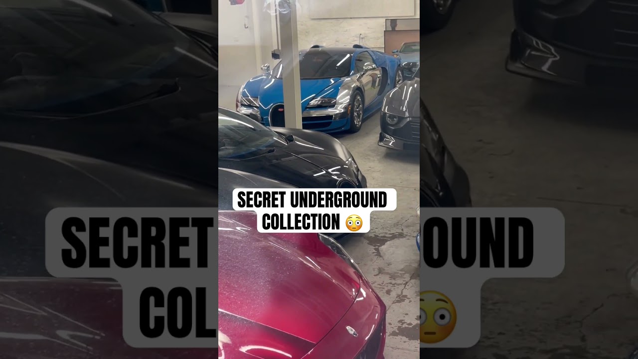 Secret Car Collection Worth Millions #fastcars #rarecars #hypercar #supercar #automobile #exoticcars