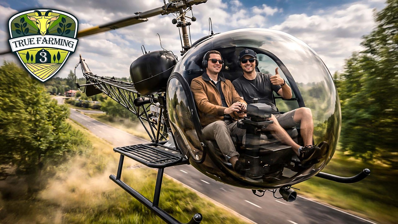 Vom Acker in die Luft! Erste Flugstunde mit Manni 🚜🚁 | True Farming 3 #64 | LS25