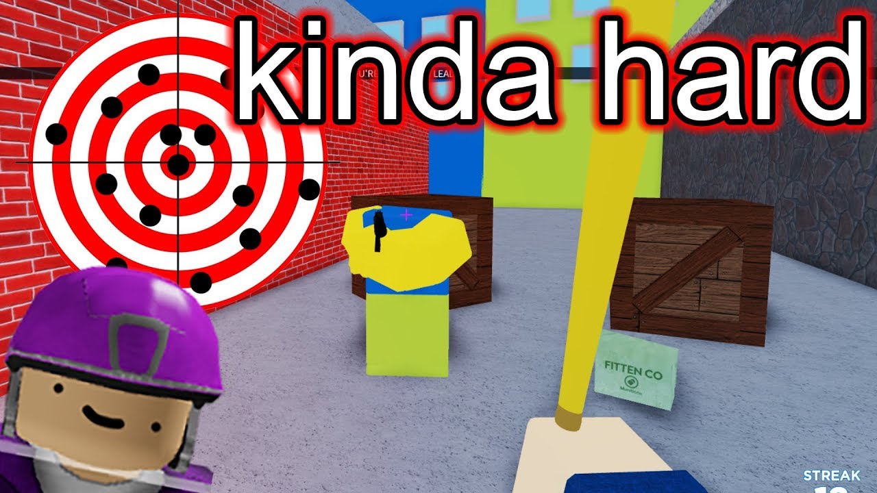if i miss a shot the video ends | ROBLOX ARSENAL