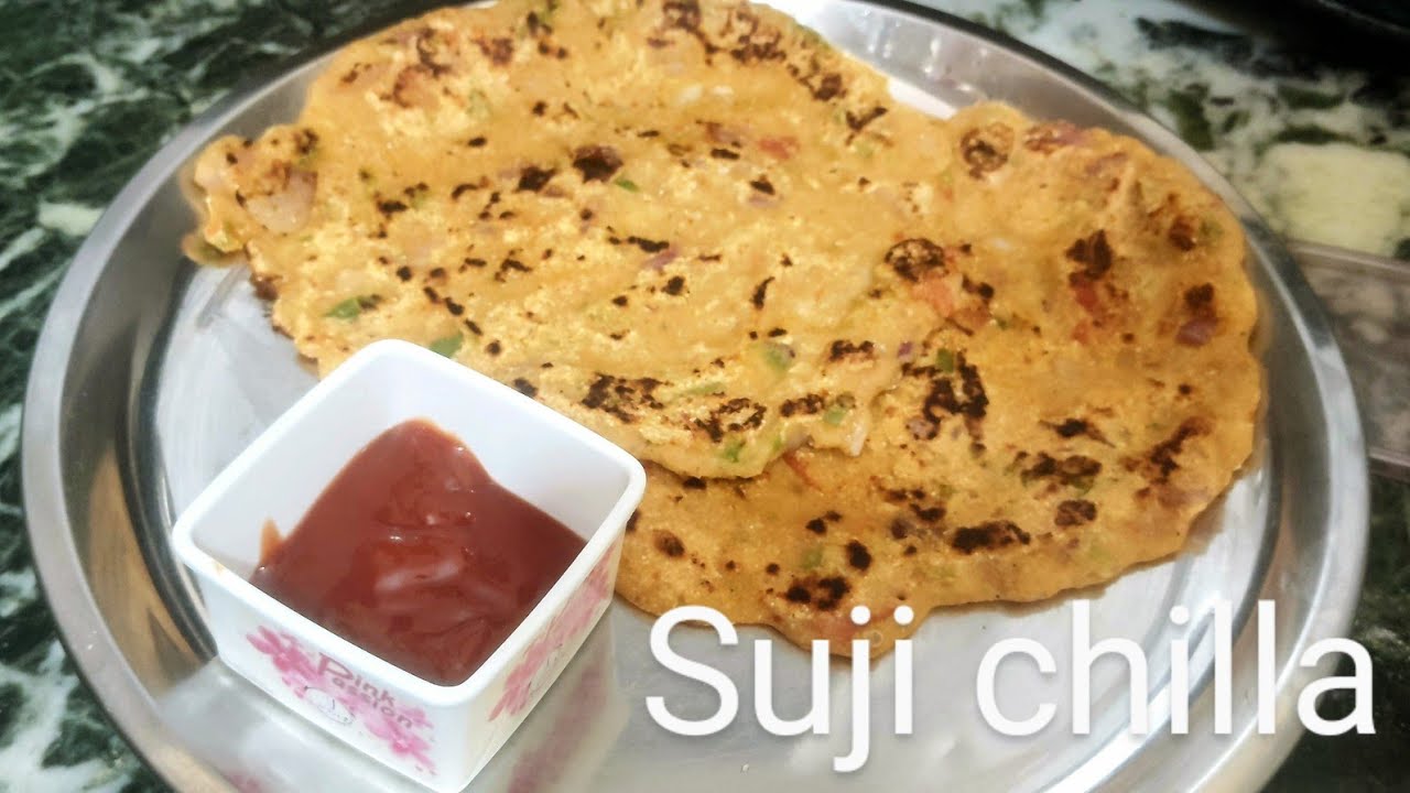 Suji ka chilla  
