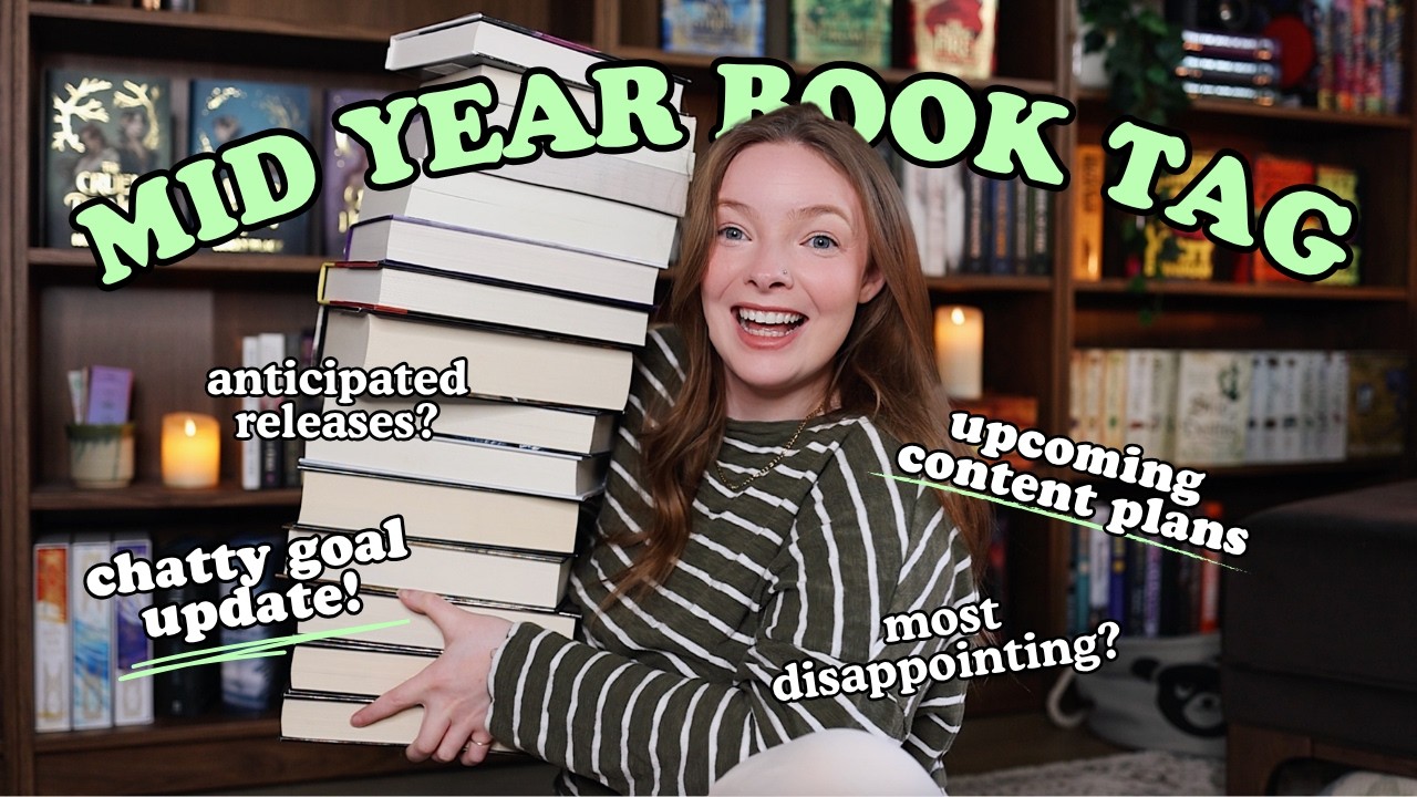 chatty goal reflection, content plans and mid year freakout book tag!