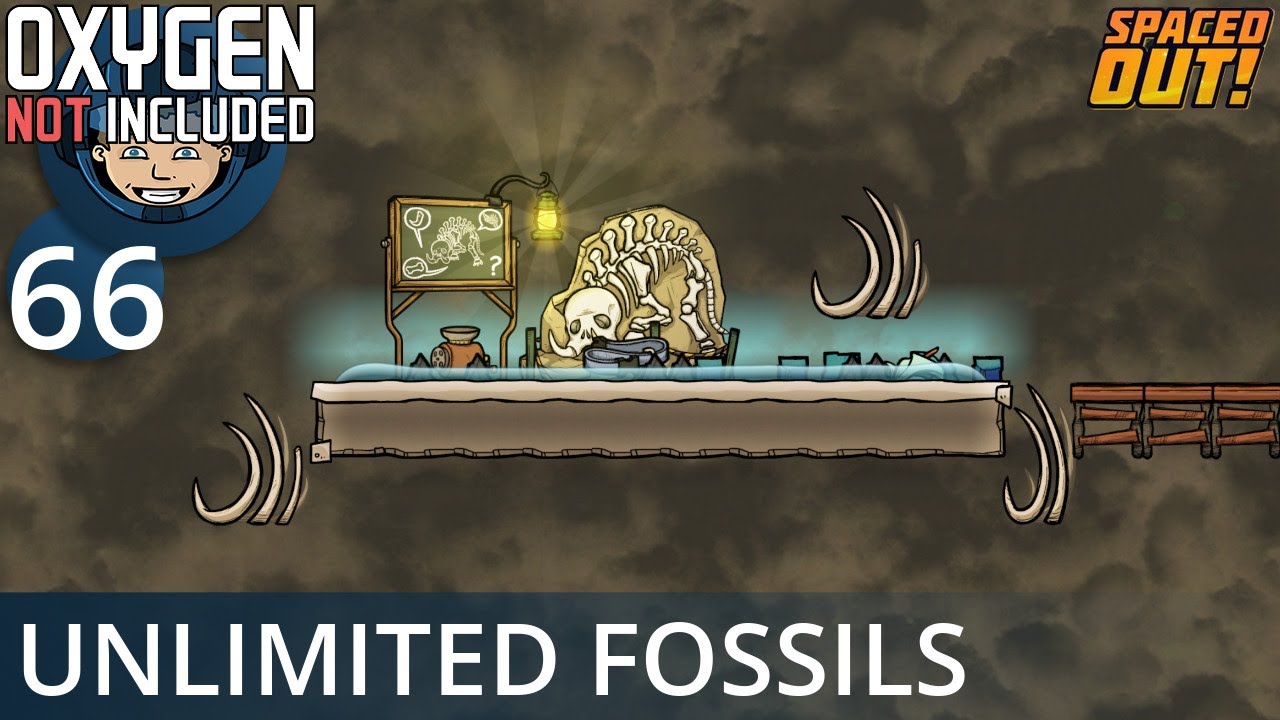 UNLIMITED FOSSILS STORY TRAIT - Ep. #66 - Oxygen Not Included (Ultimate Base 4.0)