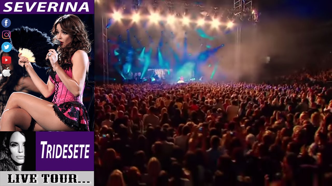SEVERINA - DODIRNI MI KOLJENA (live @ARENA BEOGRAD 2009.)