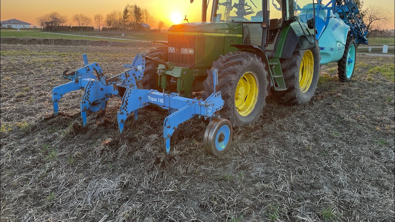 Test głębosza Lemken Topas na przednim tuzie