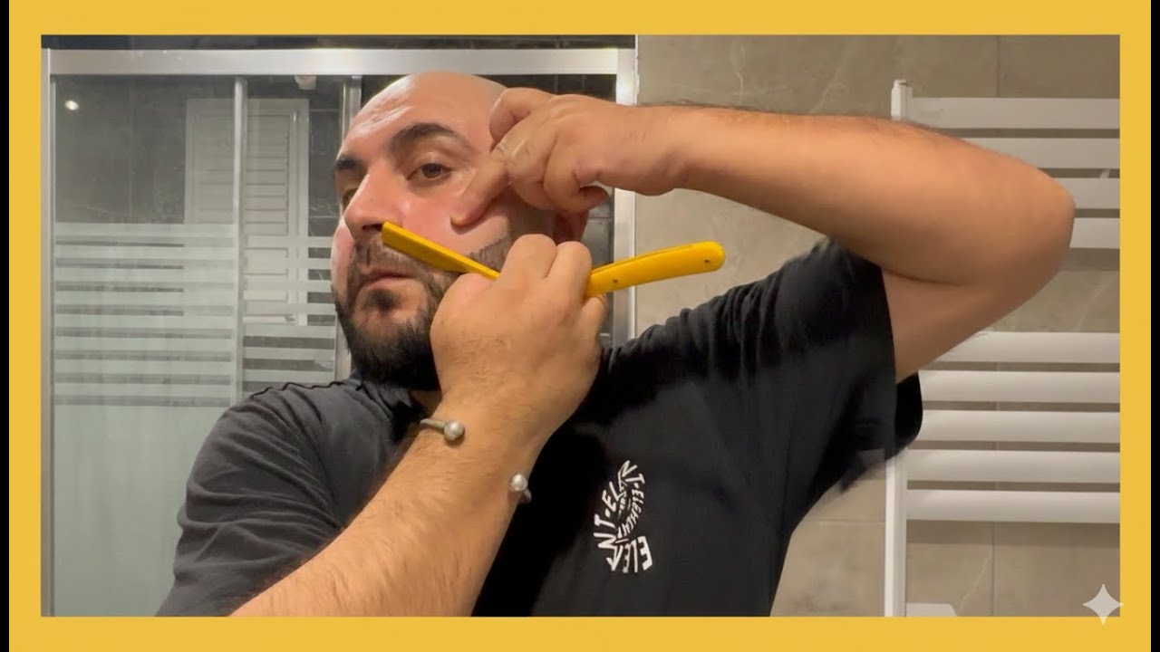 The SHARPEST Beard Fade You’ve Ever Seen! 🪒 (Straight Razor ASMR)