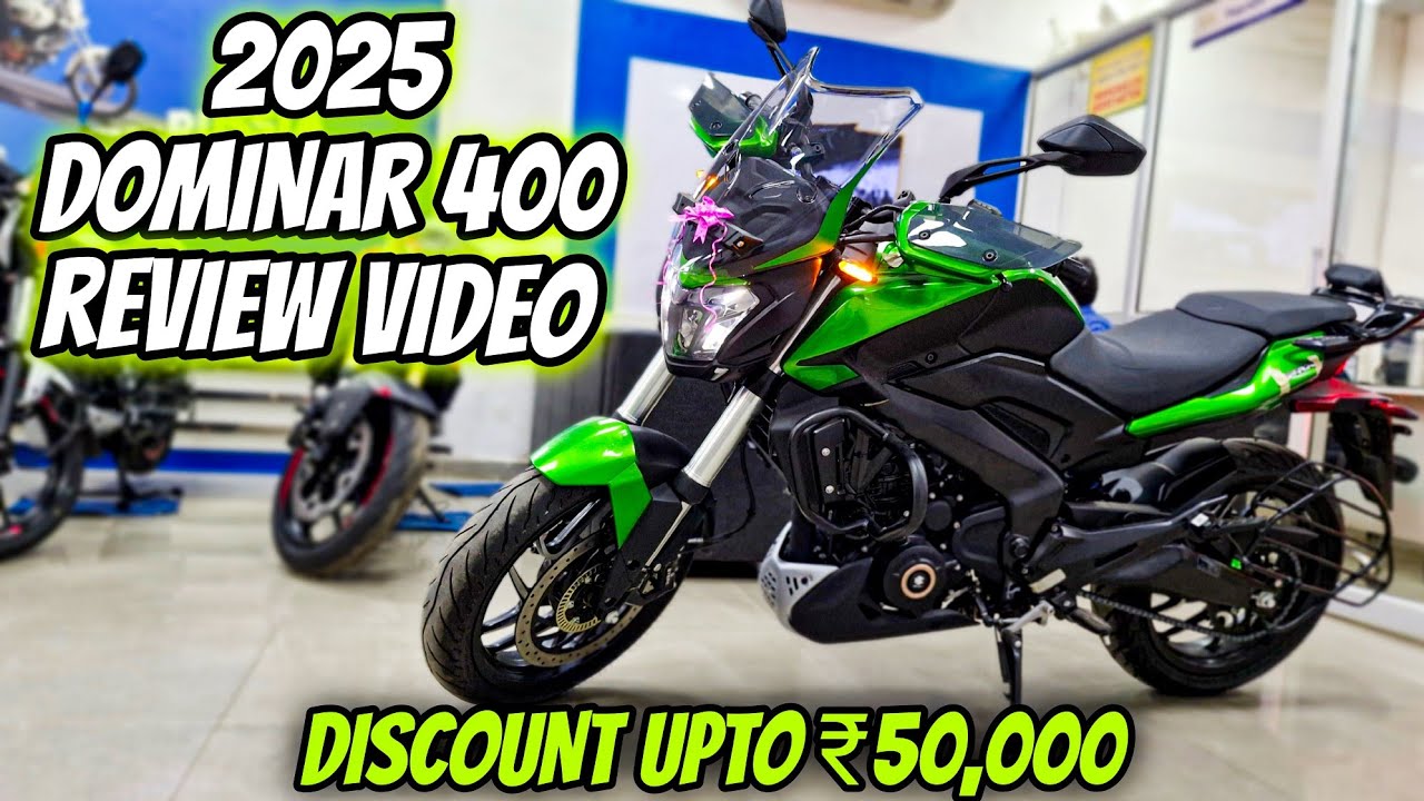 2025 Bajaj Dominar 400 | Full Review | 43ps,Ride by wire, Traction control & More | Duke 390 killer