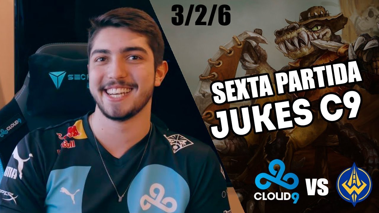 Jukes C9 Academy  - Sexta partida de Jukes na C9 pela LCS NA