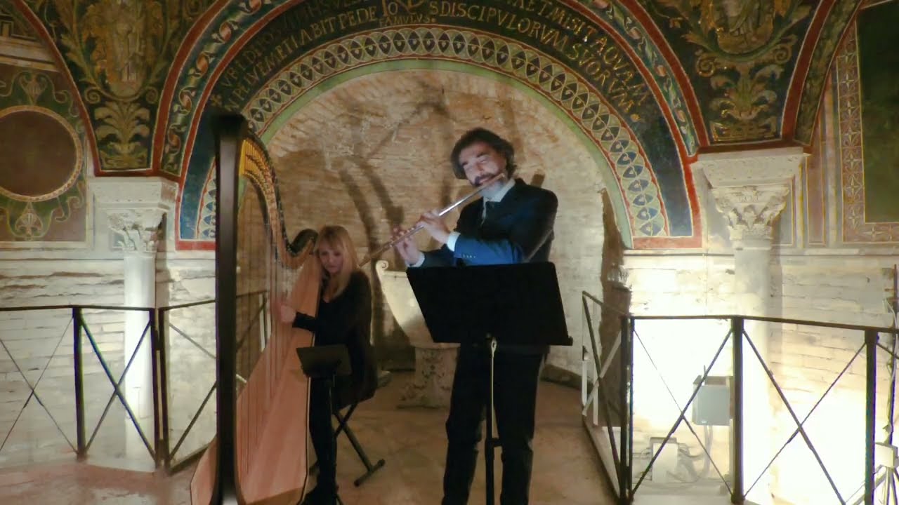 flauto e arpa, Rota e Morricone