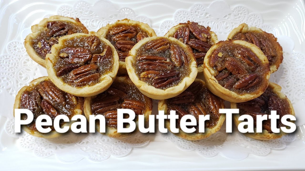 Pecan Butter Tarts | Best Canadian Butter Tarts