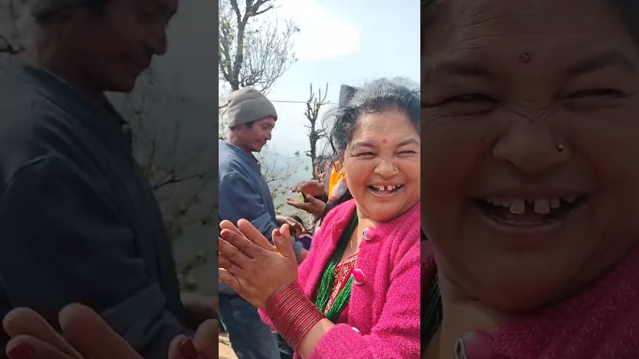 छेवारम रमाइलो गर्दै।