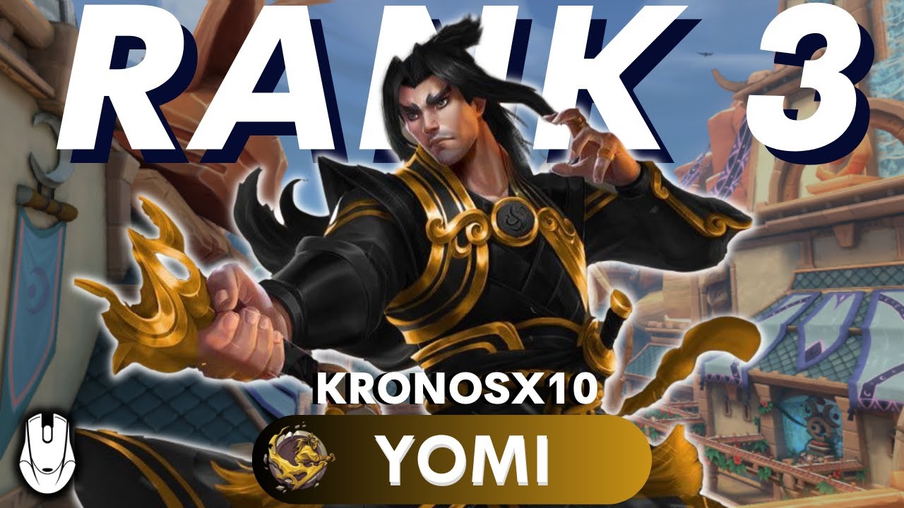 Master Rank 3 - 193K Dmg yomi zhin KRONOSX10 (Master) Paladins Ranked Gameplay
