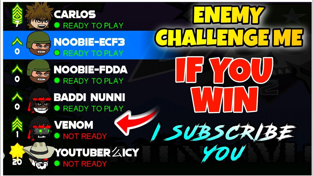 DAY-319 | Mini Militia : ENEMY CHALLENGE ME 🤯 IF YOU WIN 😳 I SUBSCRIBE YOU 🔥#minimilitia #viralvideo