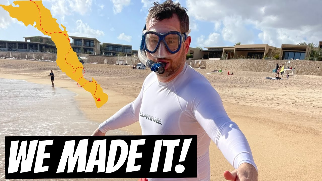 We drove to the tip of the Baja Peninsula in our VAN!