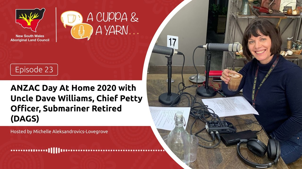 EP-23: ANZAC Day At Home 2020 with Uncle Dave Williams, Chief Petty Officer, Submariner Retired