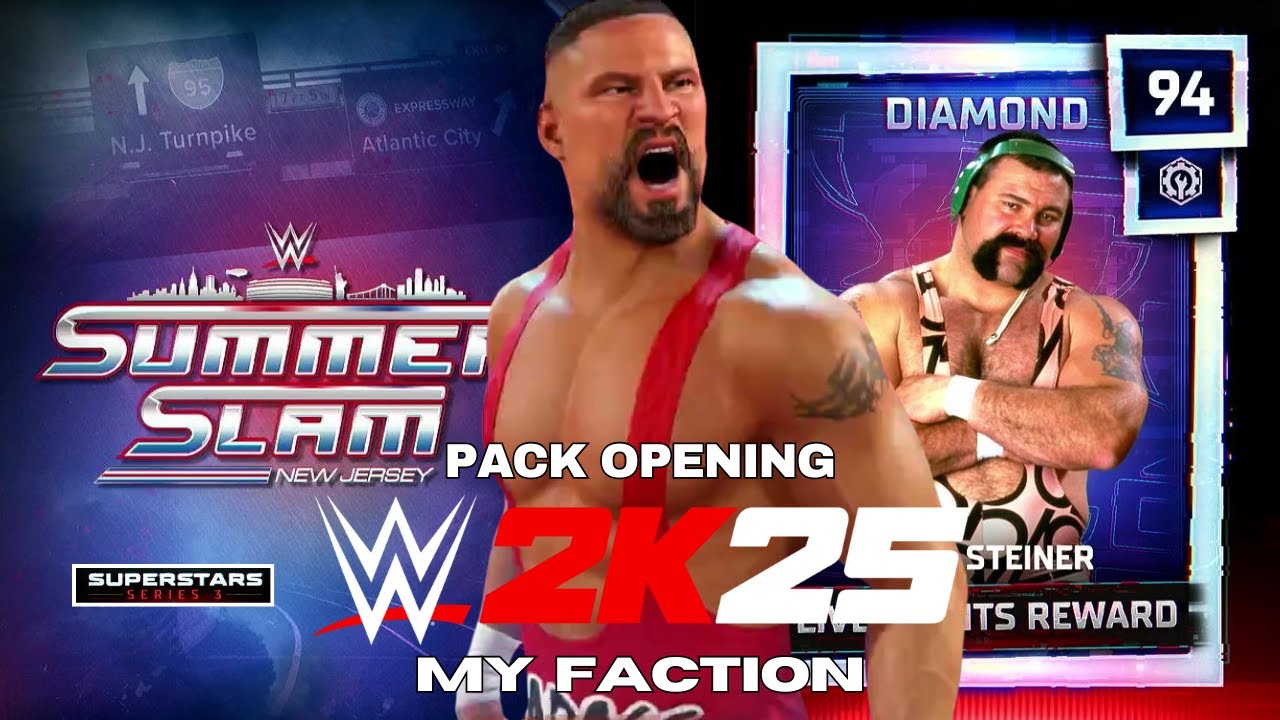 WWE 2K25: MY FACTION (SUMMER SLAM PACKS) Gameplay (PS5)