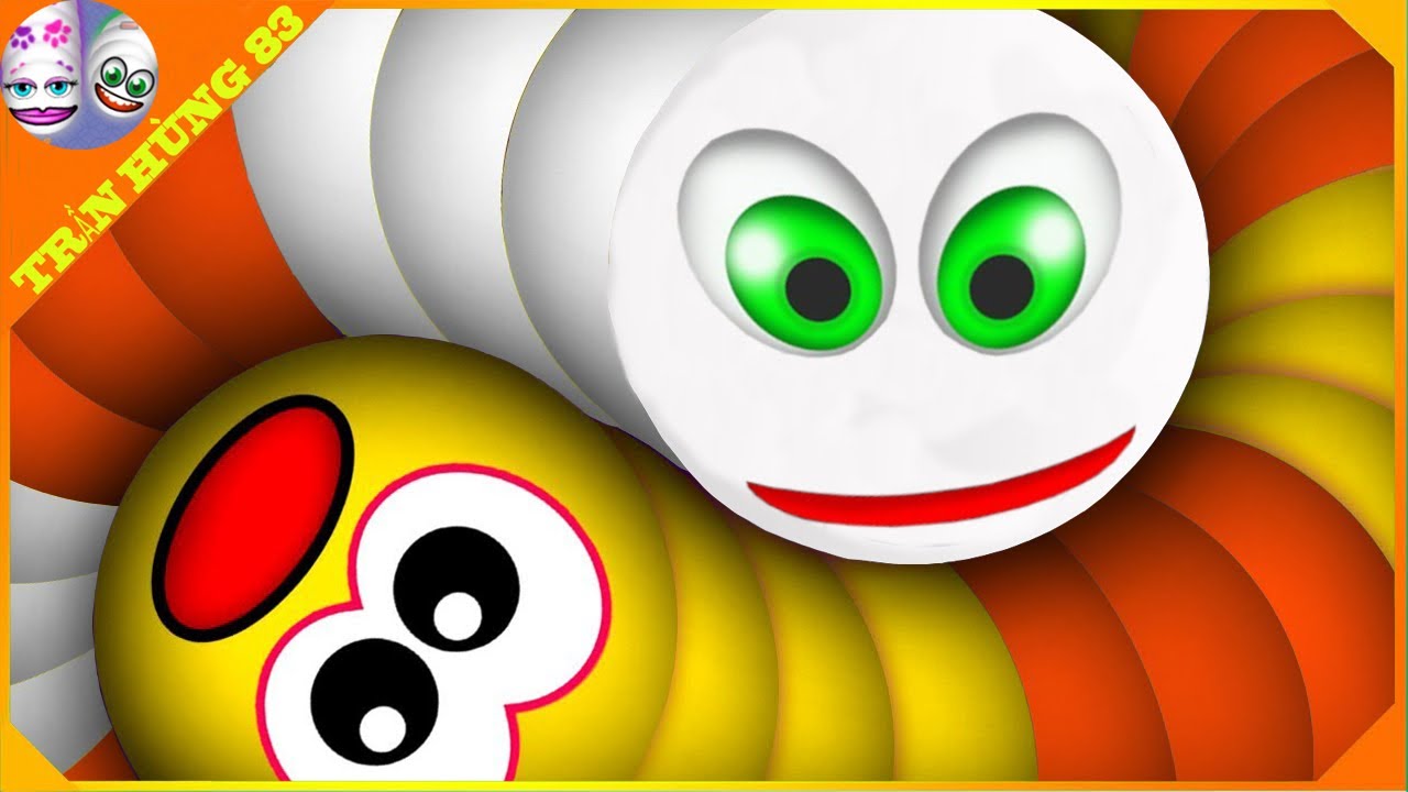 🐍WORMSZONE.IO | GIANT SLITHER SNAKE TOP 01 / Epic Worms Zone Best Gameplay! | Trần Hùng 83