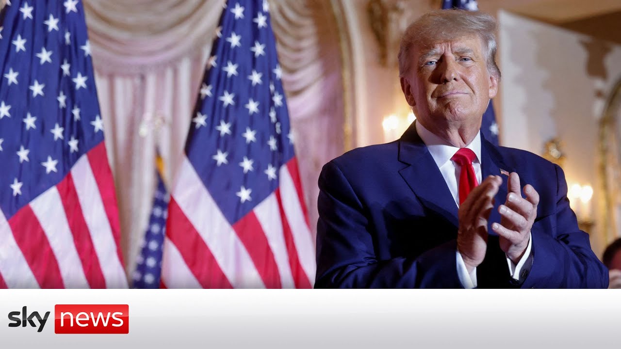 Donald Trump announces 2024 presidential bid