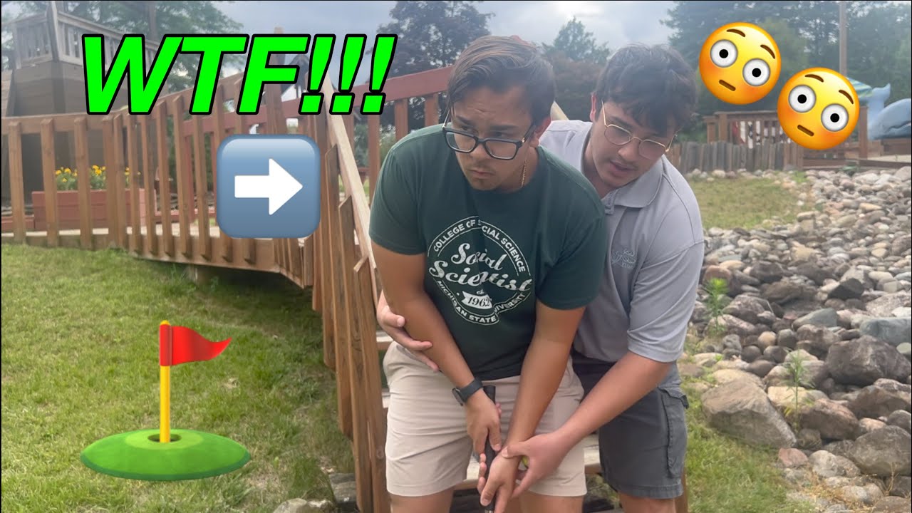 CORNIEST MINI GOLF GAME OF ALL TIME!!!???