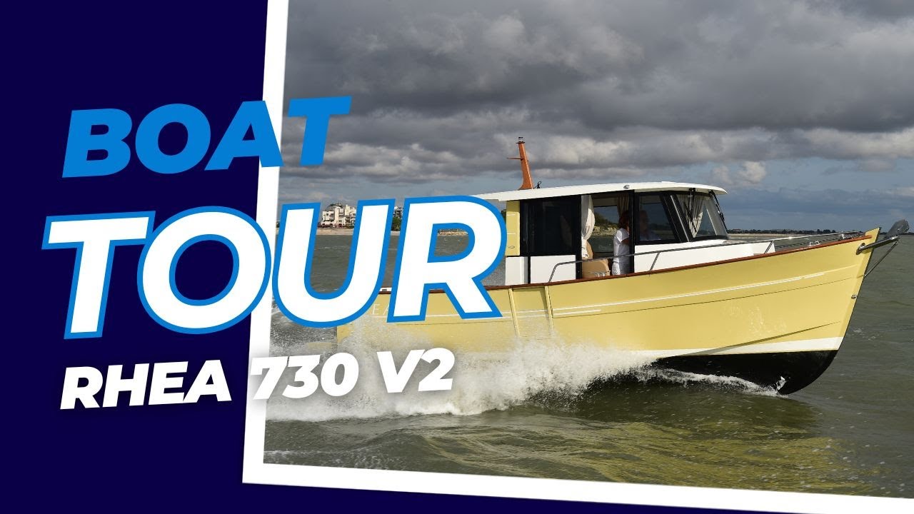 Nouveau RHEA 730 Timonier V2 ⚓[BOAT TOUR] Le Walkaround Pêche-Promenade Réinventé !