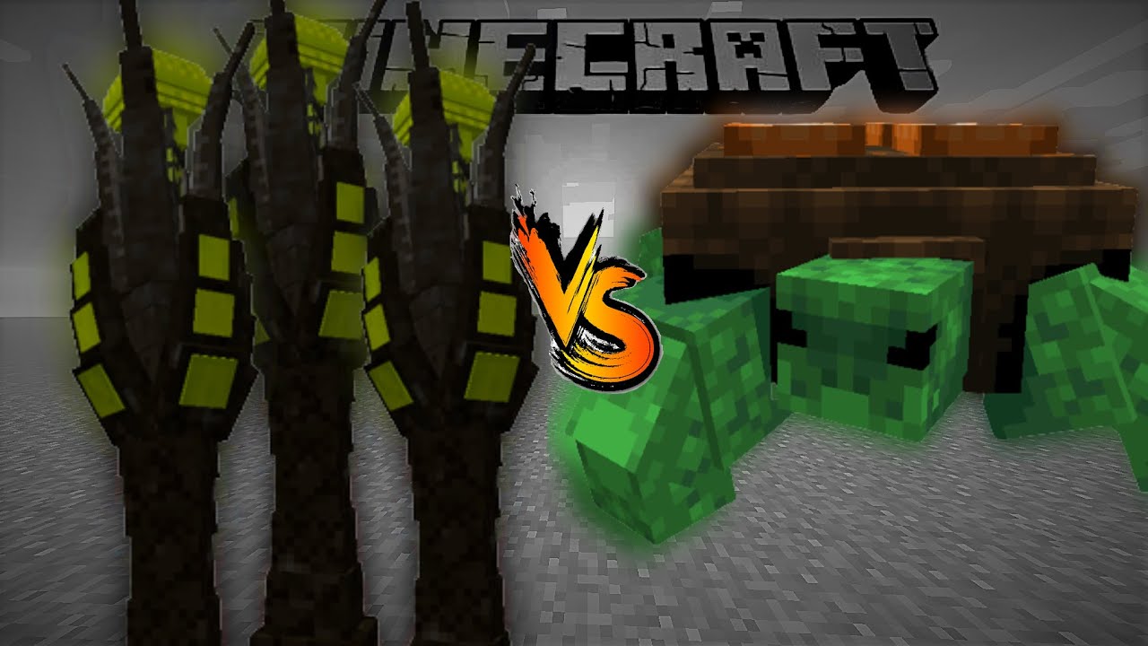 3 Beckon Stages Ⅲ vs Giant Tortoise / ベコンステージⅢ3体 vs 巨大亀 / MINECRAFT MOB BATTLE！