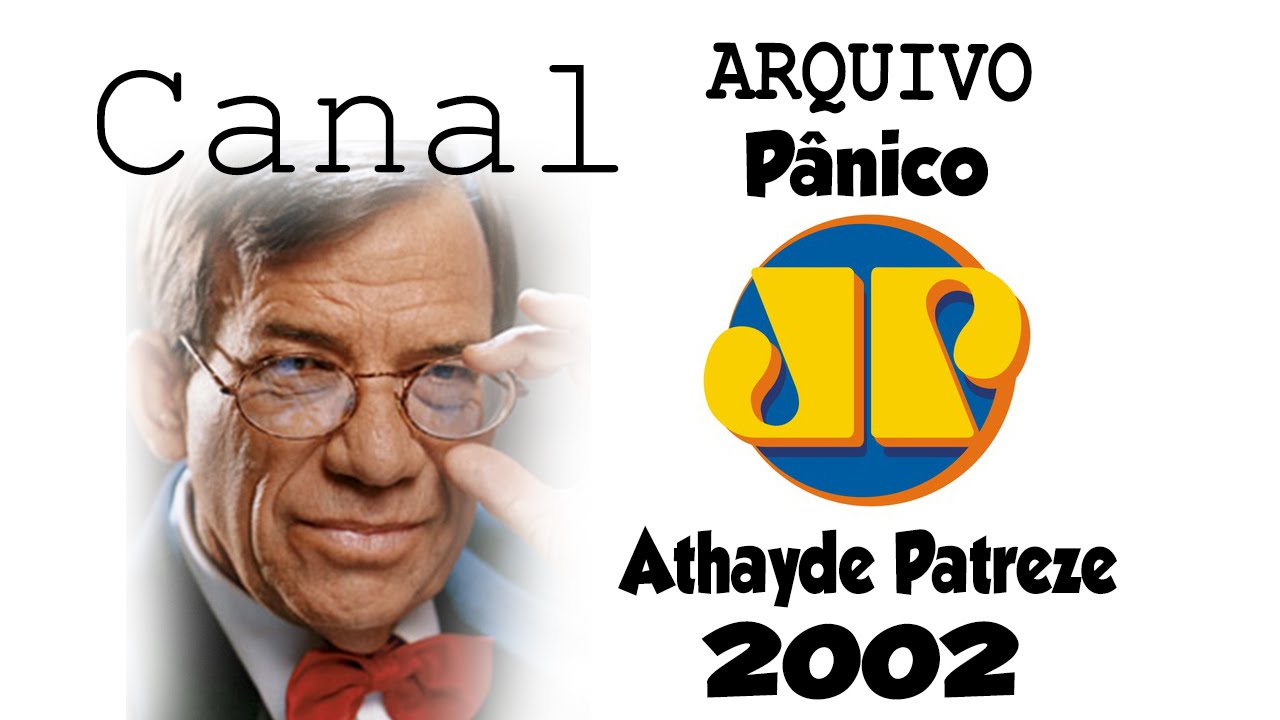 PÂNICO JOVEM PAN: ENTREVISTA ATHAYDE PATREZE - (PARCIAL) [2002]