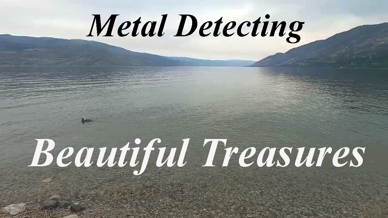 Finding Beautiful Treasures on Freshwater Beaches! Metal Detecting