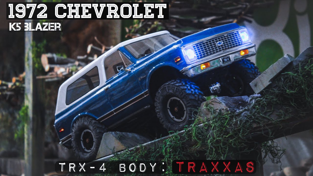 Traxxas 1972 Chevrolet K5 Blazer (New TRX-4 Body) - Indoor Rock Crawling (RUN #2)