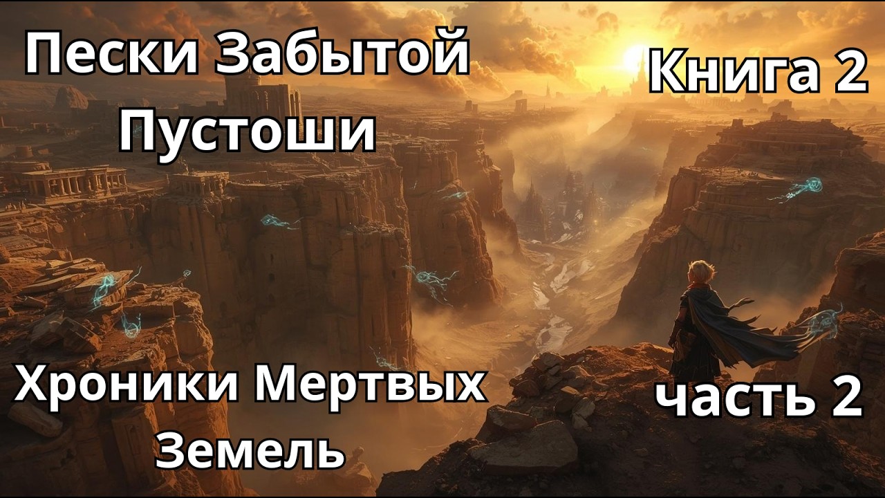 Аудиокнига | Пески Забытой Пустоши | Книга 2 | Часть 2 | Хроники Мертвых Земель | Попаданцы, Фэнтези