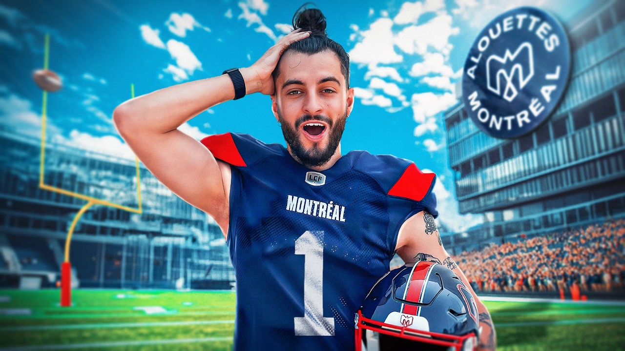 J'ai Infiltré Une Équipe PRO au Canada (Alouettes de Montréal) 🏈🇨🇦