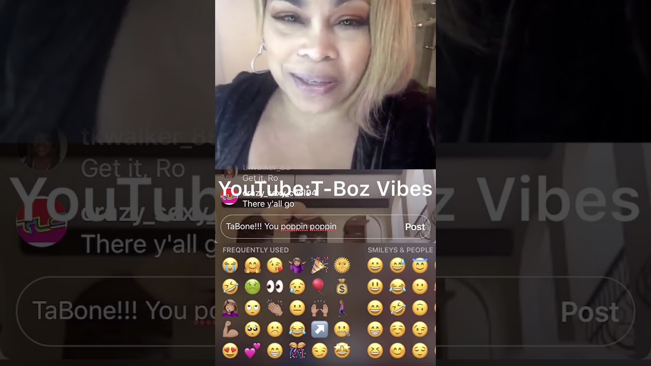 T-Boz 50th Birthday Instagram Live party!! (2020)