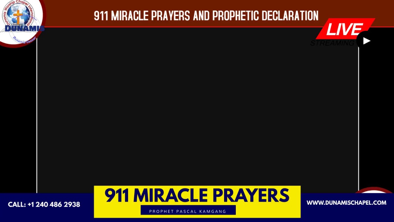 911 PROPHETIC PRAYERS