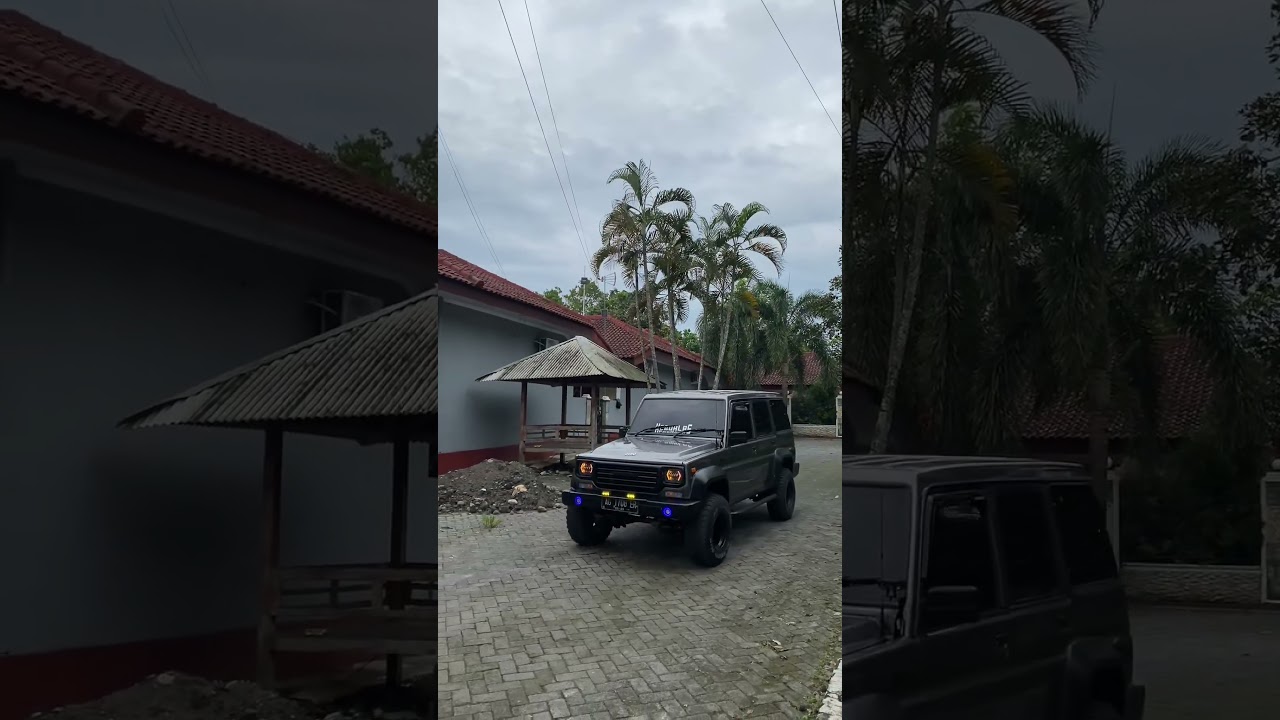 Pesonanya ngk ilang2, kalah pajero.. daihatsu taft hiline 4x4...