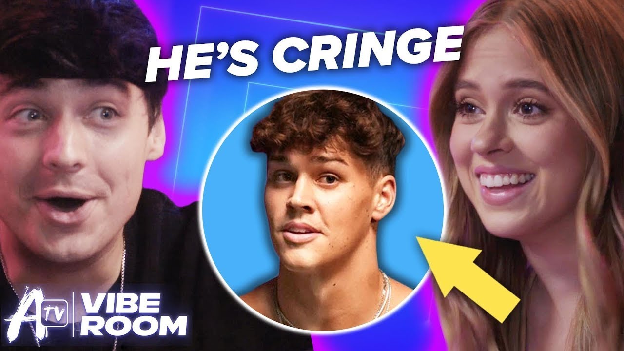 Curtis & Kelianne Reveal Their Real Thoughts On Noah Beck | VIBE ROOM: Noah Beck Tries Things
