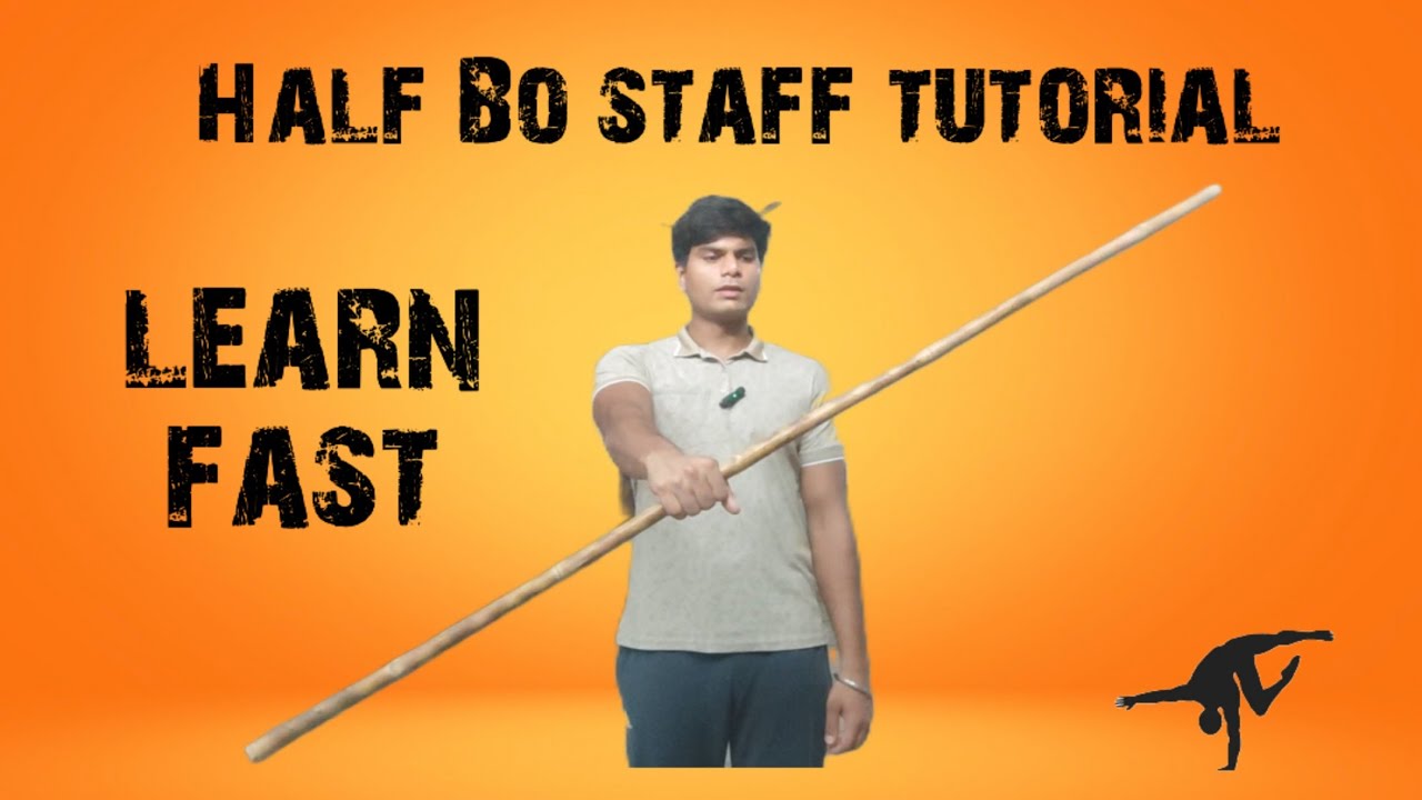 Half Bo staff Tutorial | Learn Stick spinning