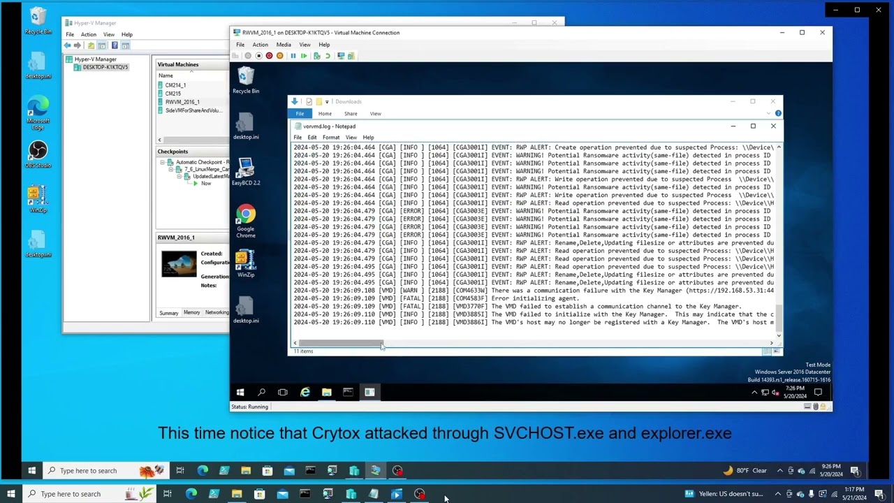 Forensics of a Ransomware Attack