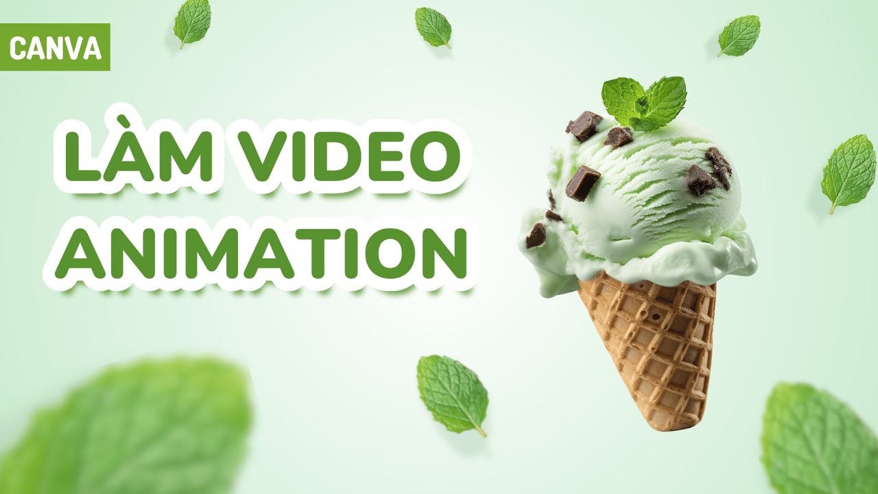 Cách làm video animation trên Canva | Cách làm video quảng cáo đồ ăn bằng Canva | DebyQuynh