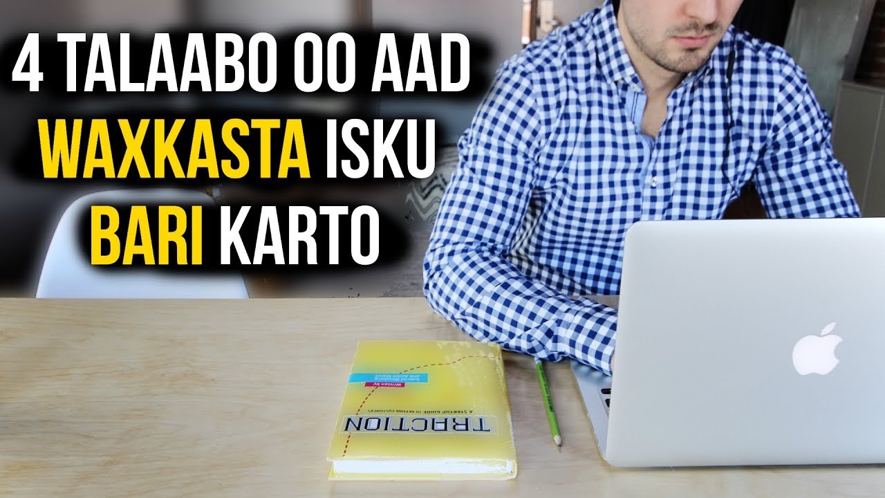 4 Talaabo Oo Aad Waxkasta Isku Bari karto