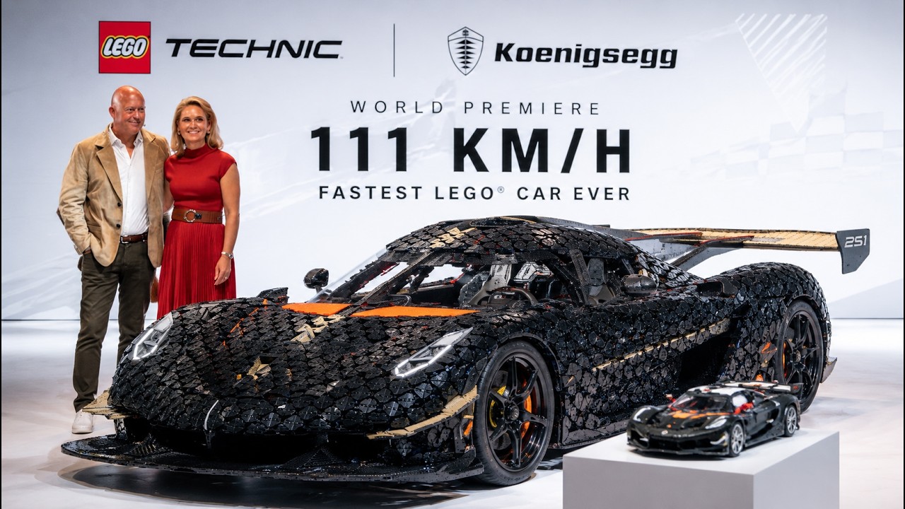 Обзор нового LEGO Technic Koenigsegg Jesko Absolut