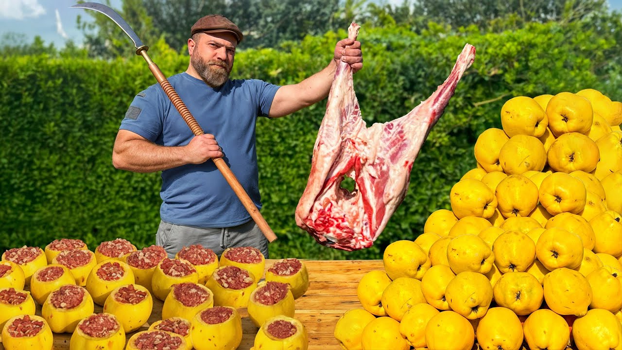 Долма из баранины в айве 🍖 Секретный деревенский рецепт