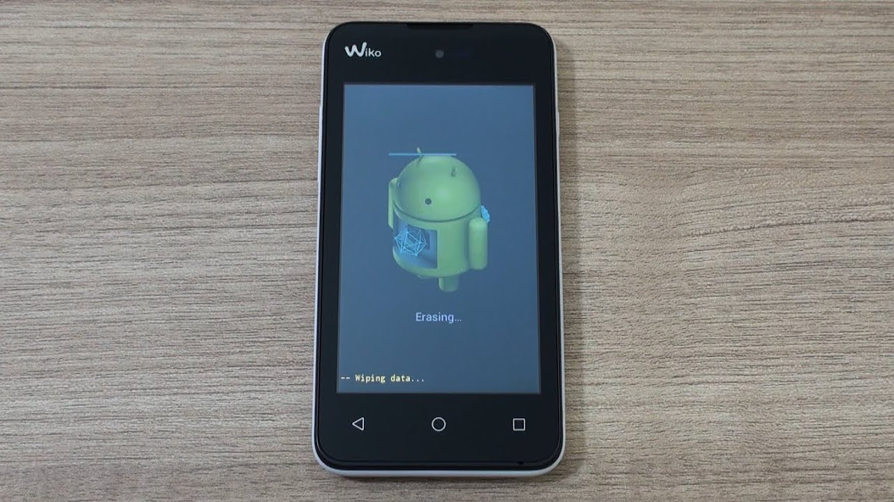 Wiko Sunset 2 hard reset
