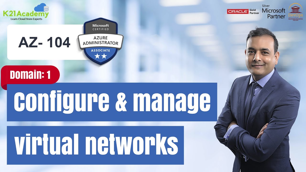 AZ-104 | Configure & Manage Virtual Networks | K21Academy